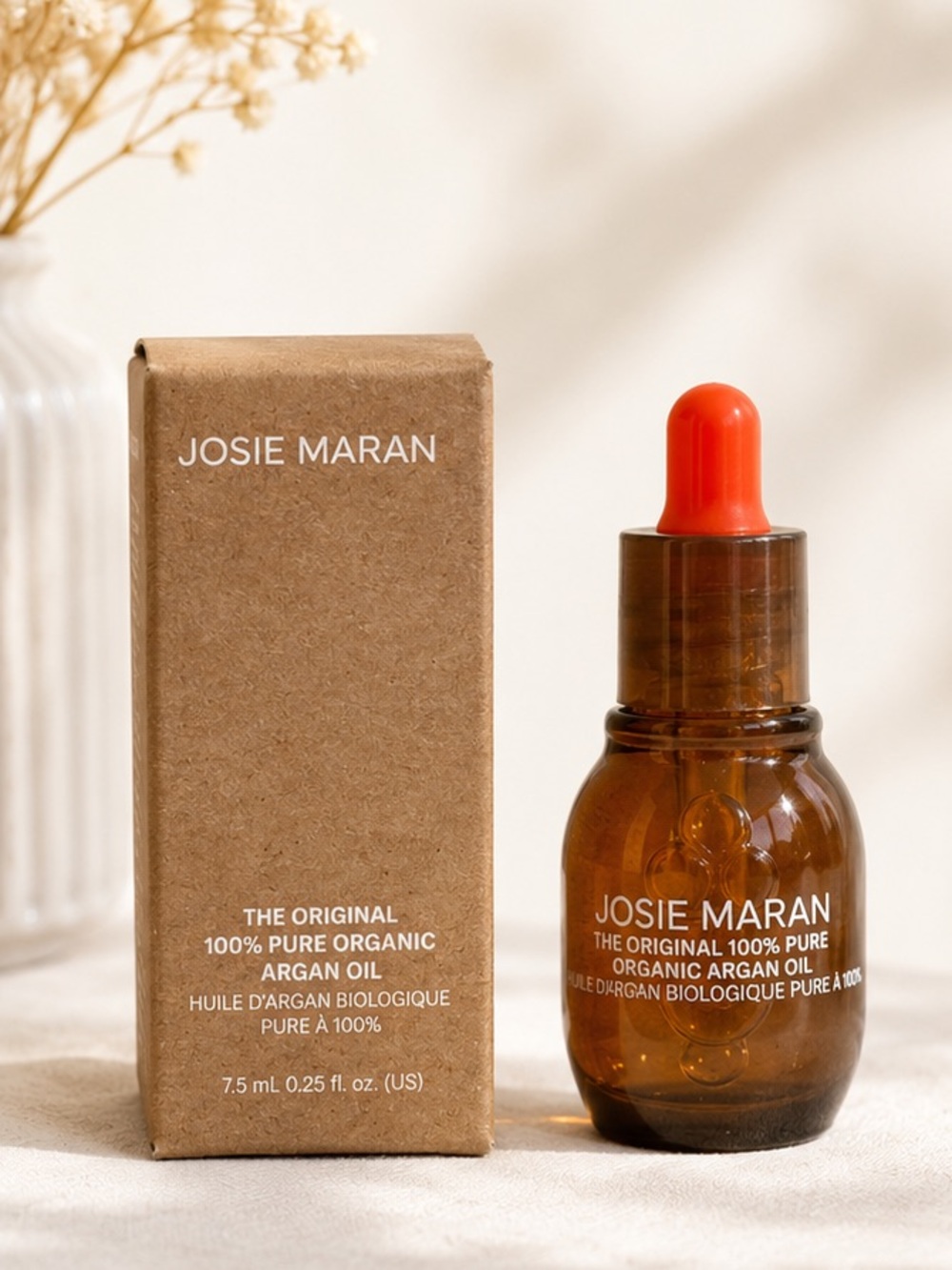 Josie Maran 100% Pure Organic Argan Oil 7.5 mL NEW